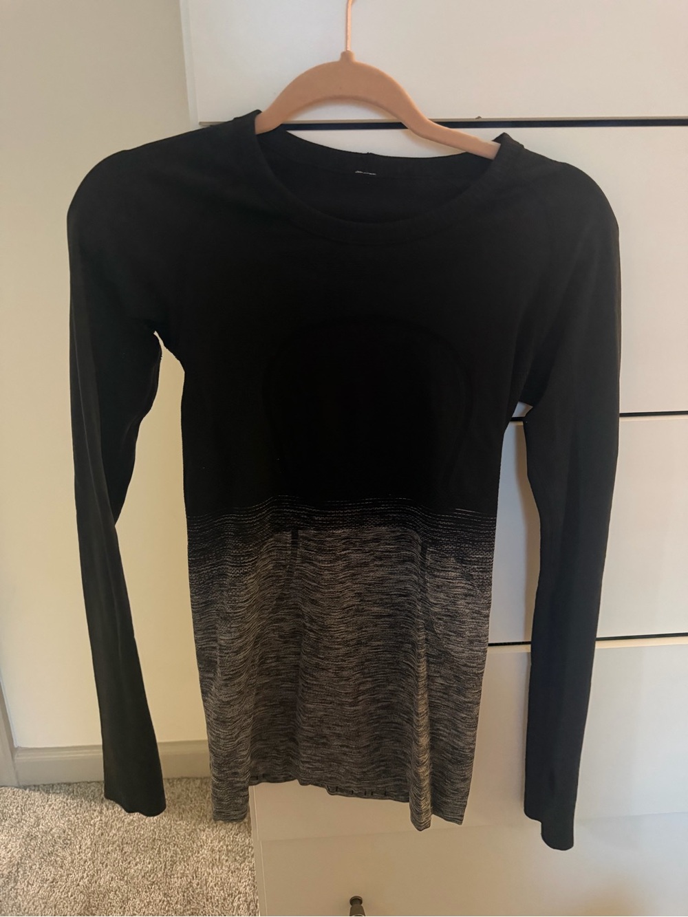 Ombre Long Sleeve Lululemon Top